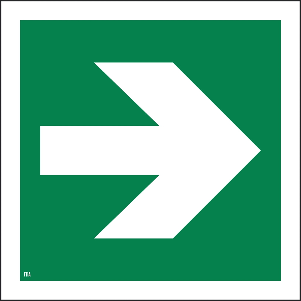 150MM X 150MM Arrow - Safety Signs UK Ltd